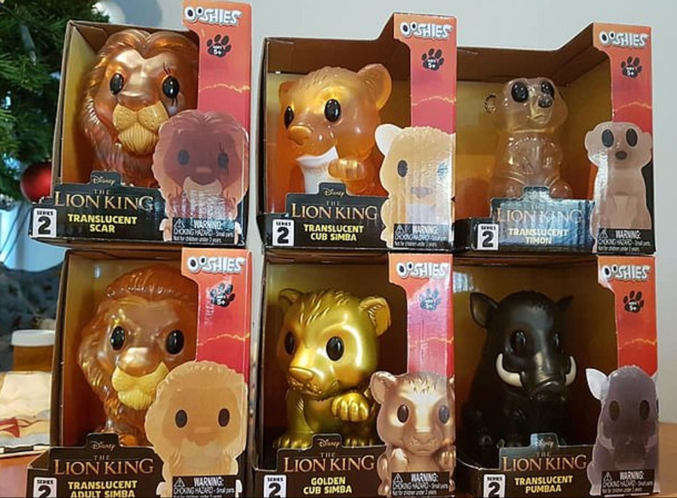 all of the lion king ooshies