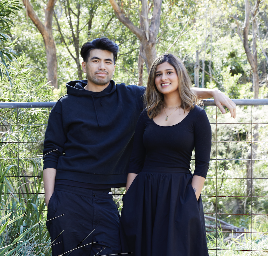 couple together in bushland