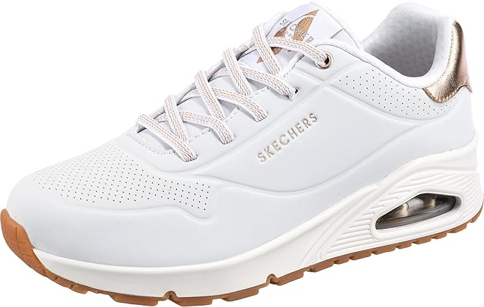 Skechers Women's Uno - Shimmer Away Slip-On Sneaker 