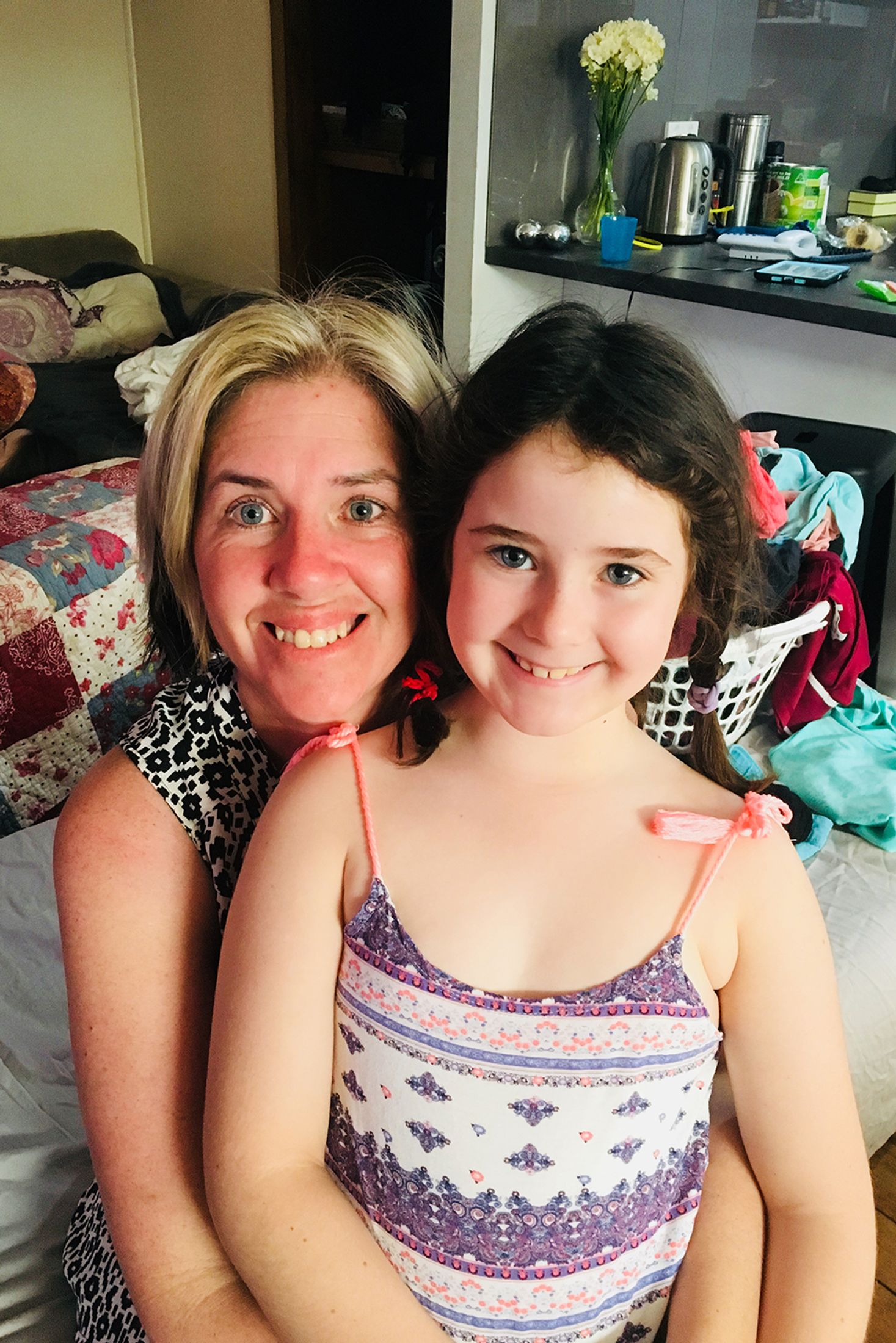 mum and daughter
