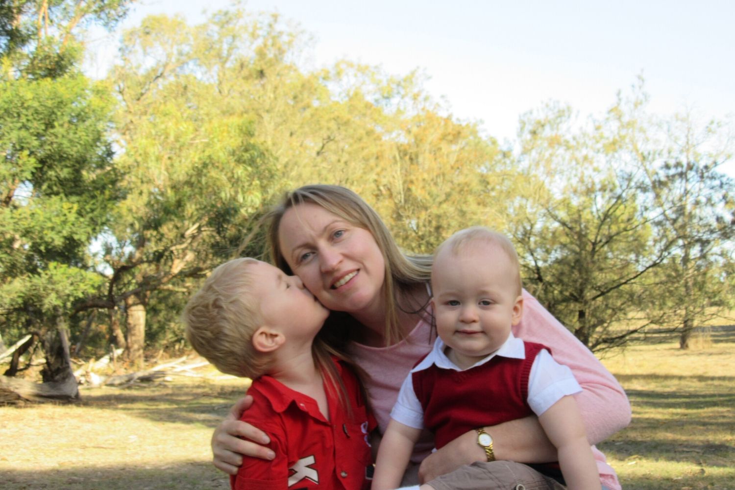 Me with my boys.
