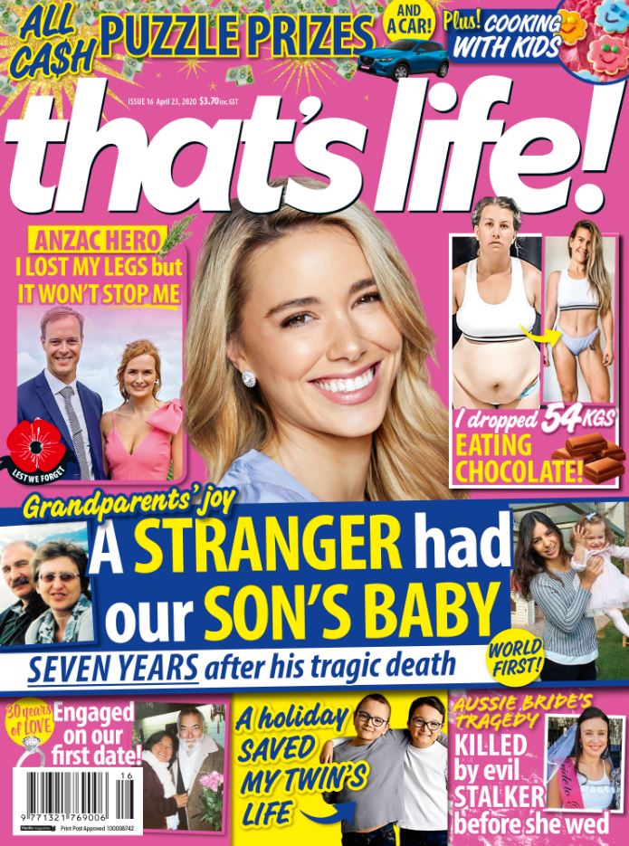 Check out Aimee's story in this week's magazine