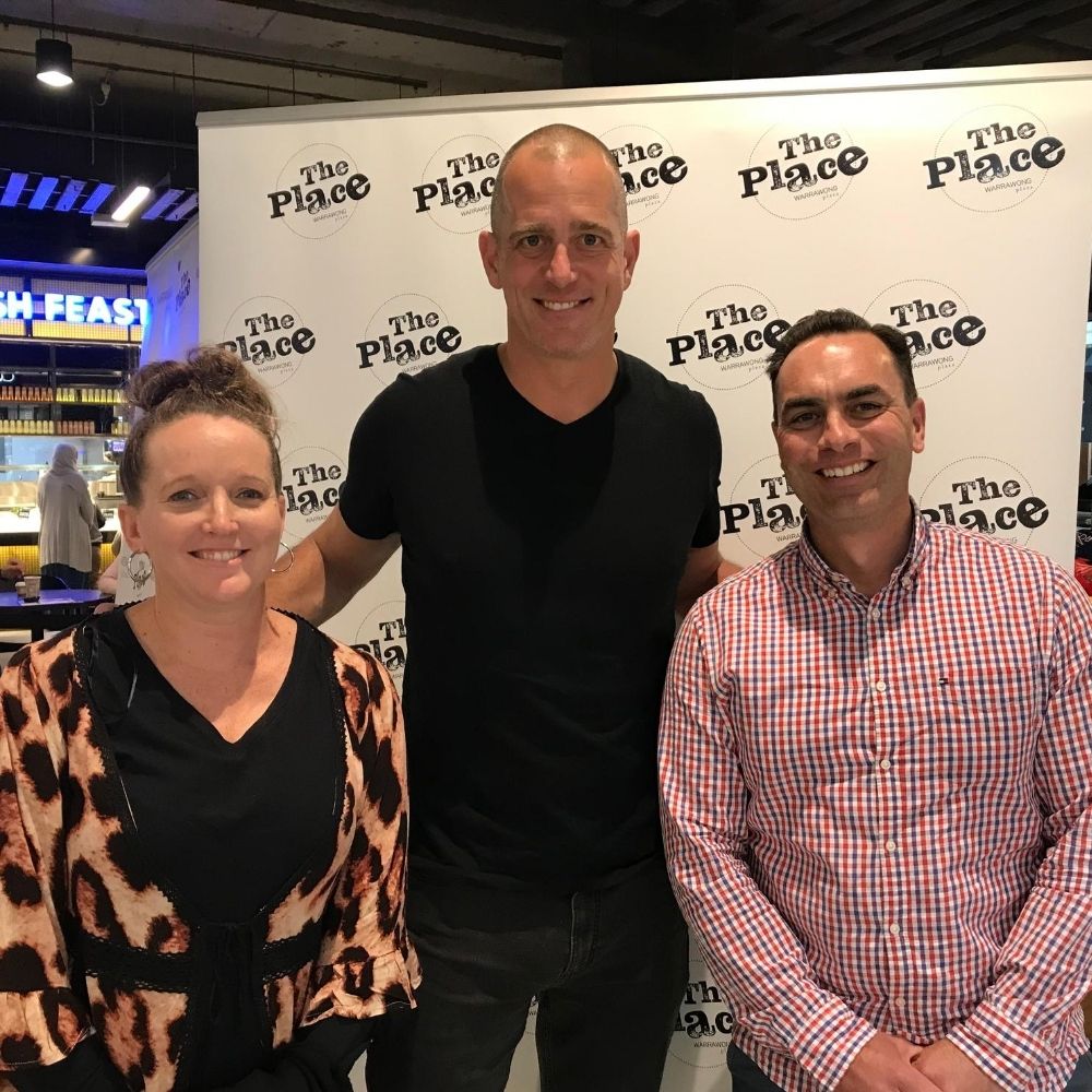 We won a three-course meal cooked by a celebrity chef, Fast Ed