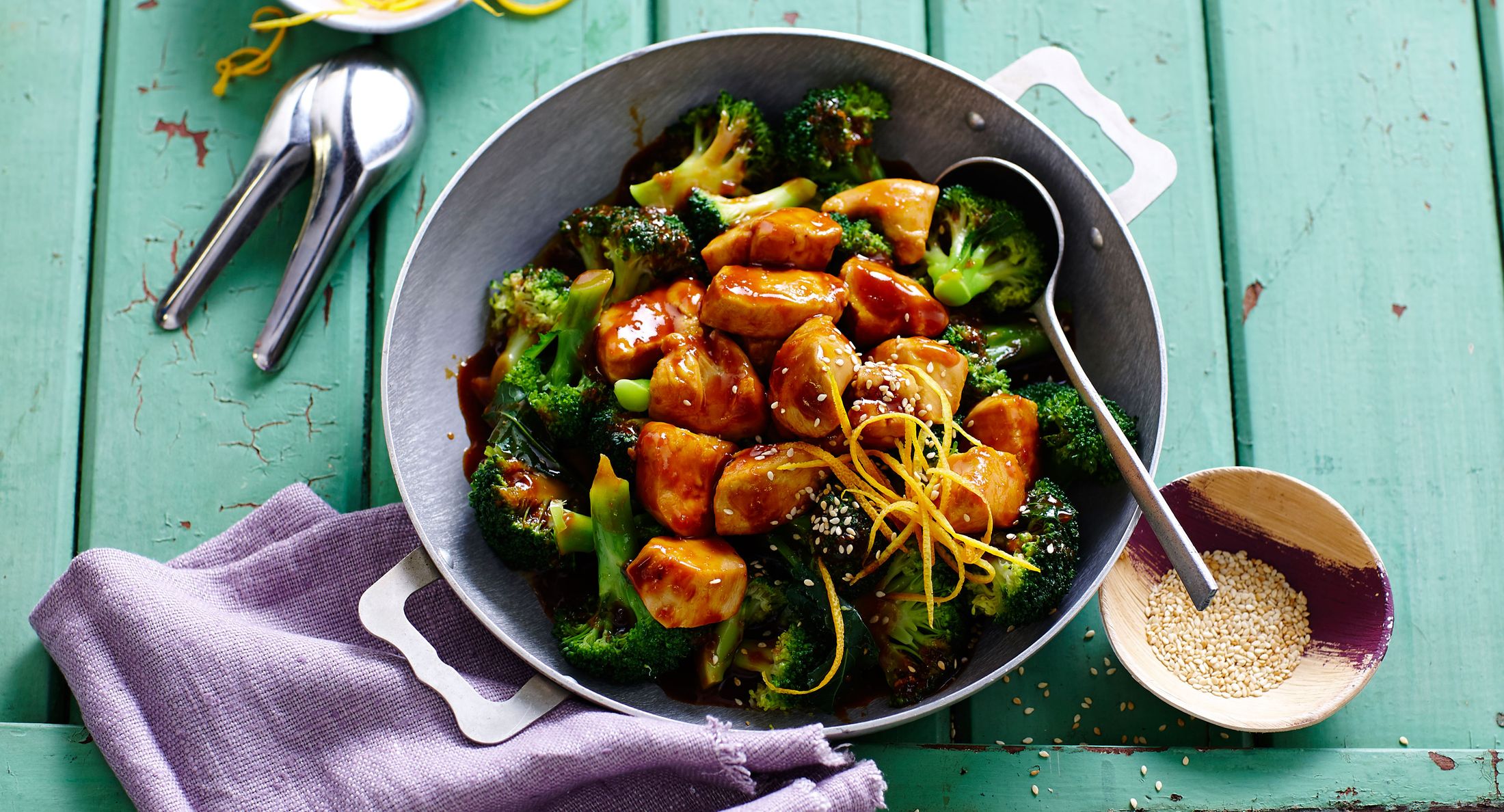 Orange Chicken with Broccoli | that's life!