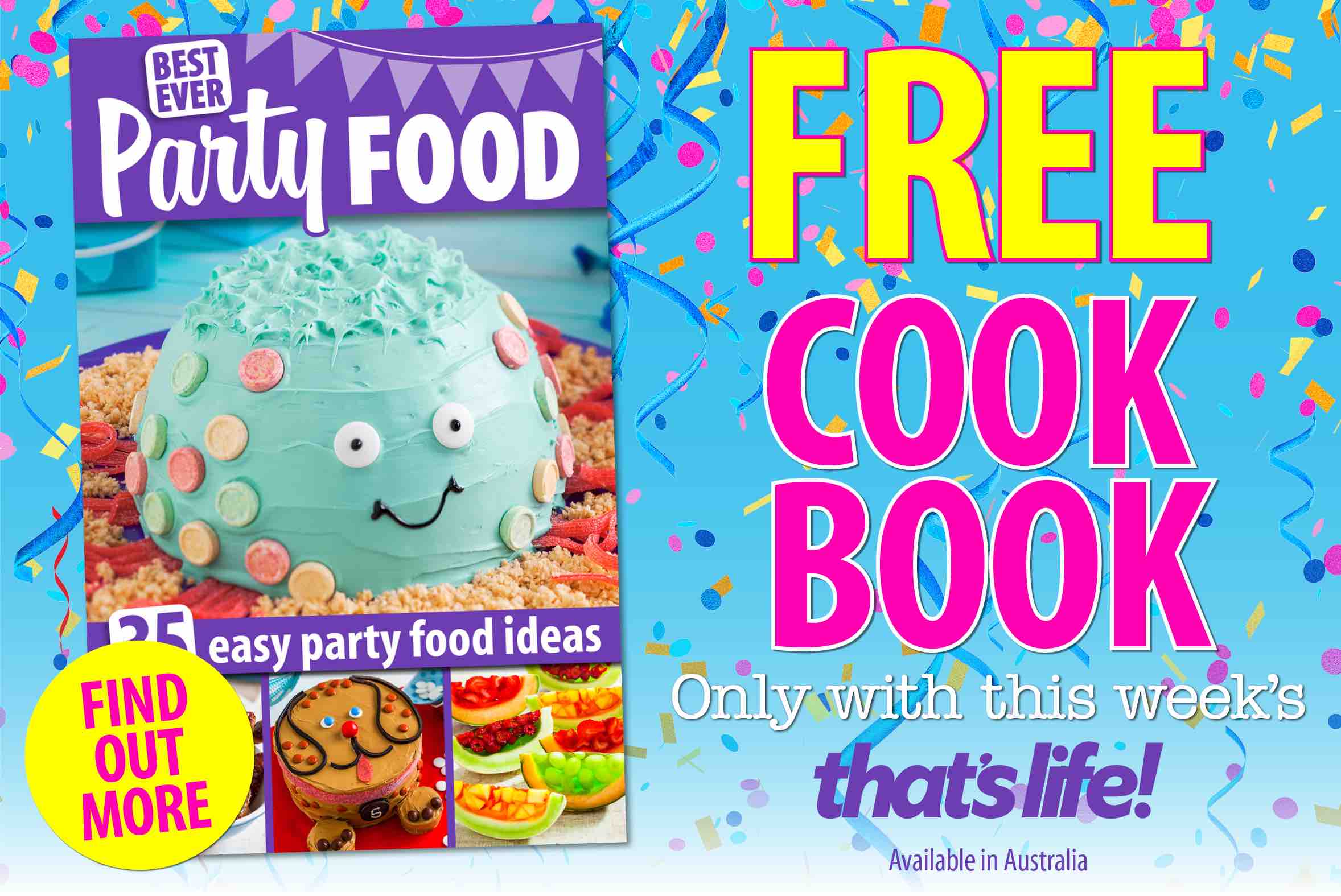 Receive Your FREE PARTY FOOD COOK BOOK With This Week s Issue That s receive-your-free-party-food-cook-book-with-this-week-s-issue-that-s